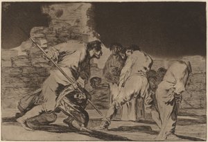 Disparate furioso (Furious Folly) av Francisco de Goya
